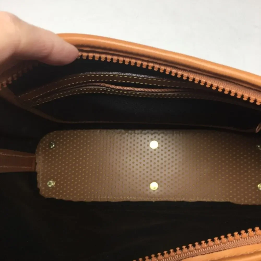 Dooney & Bourke Brown Cabrio Leather Large Hobo Bag